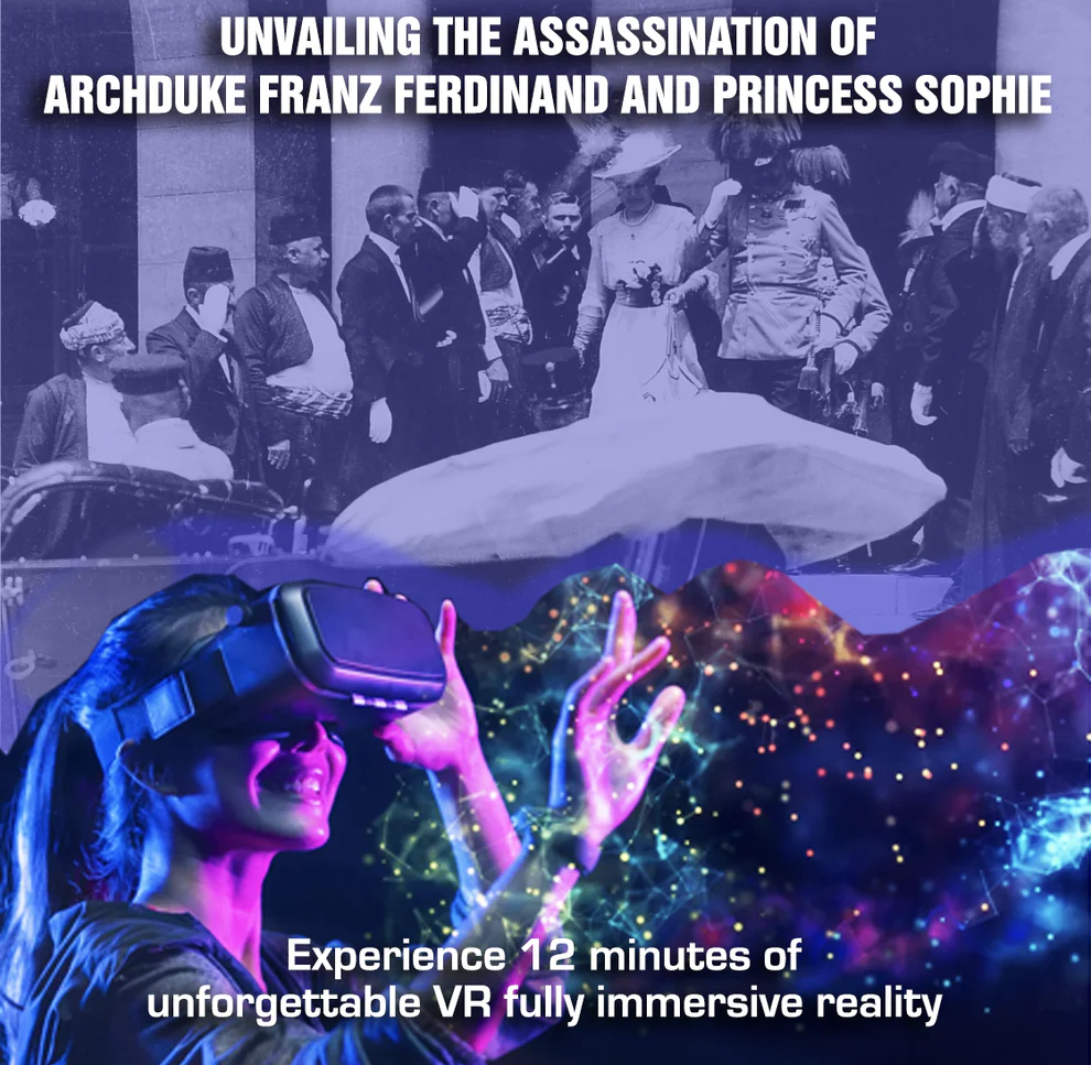 Sarajevo VR Museum visual introducing the 1914 assassination experience